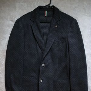 Nohow Street Couture Single Breasted Blazer Made In Italy Size 38 US